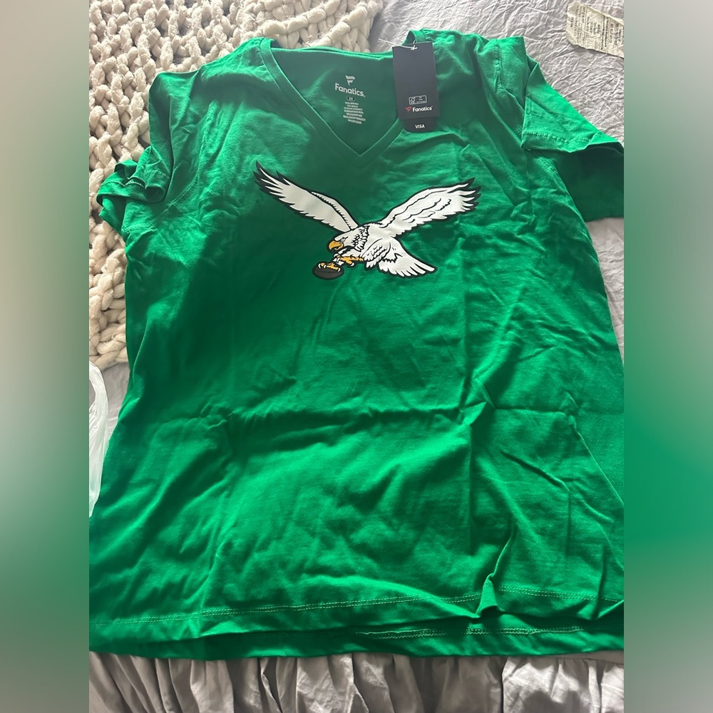 NWT Philadelphia Eagles Jason Kelce V neck